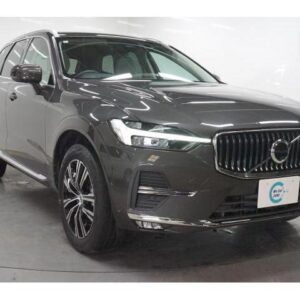 2022 Volvo Xc60 gray hybrid used car Japan export