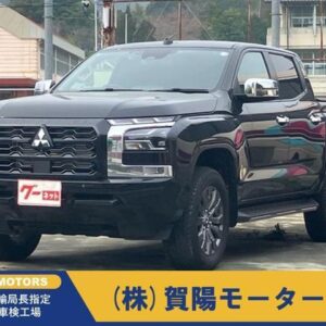 2024 Mitsubishi Triton black diesel used car Japan export