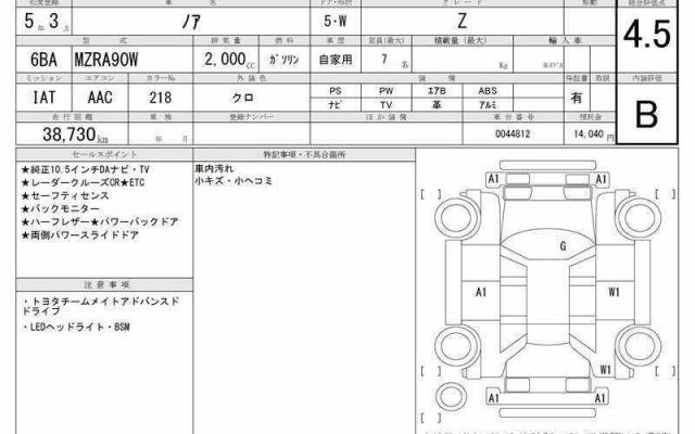 Ref:AUX-23068902 TOYOTA NOAH 2023 6 Ref:AUX-23068902 TOYOTA NOAH 2023 - Image 6