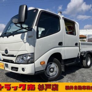 2022 Hino Dutro white diesel used car Japan export