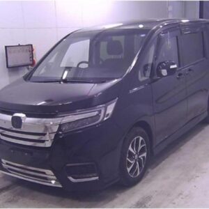 2022 Honda Stepwagon Spada black gasoline used car Japan export