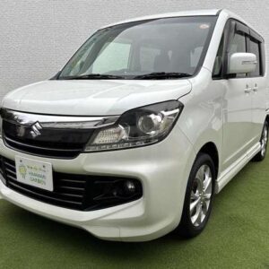 2014 Suzuki Solio pearl gasoline used car Japan export