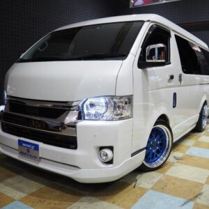 2021 Toyota Hiace Wagon pearl gasoline used car Japan export