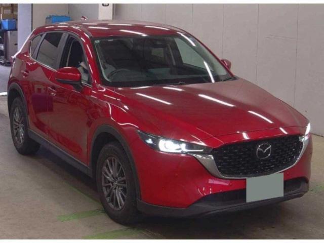 Ref:AUX-23073668 MAZDA CX-5 2022 1 2022 Mazda Cx-5 red diesel used car Japan export