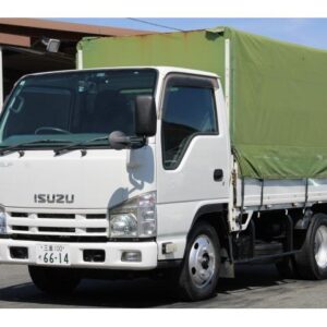 2014 Isuzu Elf Truck white diesel used car Japan export