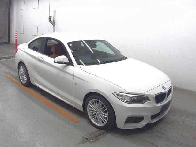 Ref:AUX-23074445 BMW 2 SERIES 2016 1 2016 Bmw 2 Series white gasoline used car Japan export