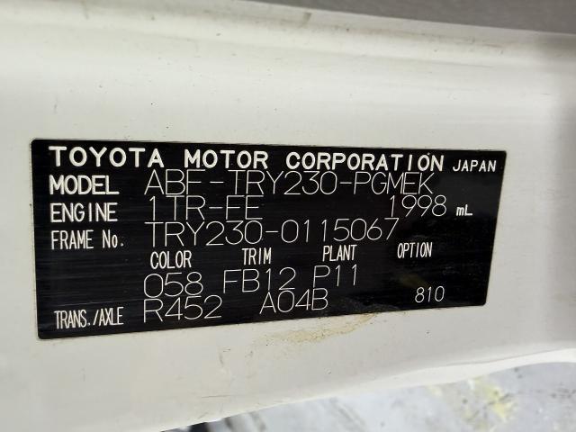 Ref:AUX-23074734 TOYOTA TOYOACE 2010 18 Ref:AUX-23074734 TOYOTA TOYOACE 2010 - Image 18