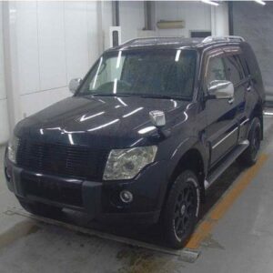 2006 Mitsubishi Pajero black gasoline used car Japan export