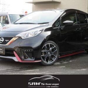 2018 Nissan Note black gasoline used car Japan export