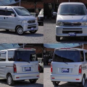 2003 Daihatsu Atrai Wagon silver gasoline used car Japan export