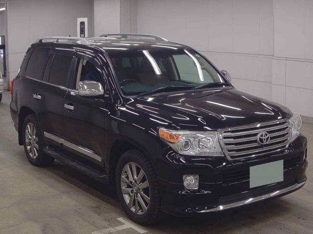 Ref:AUX-23075035 TOYOTA LAND CRUISER 2015 1 2015 Toyota Land Cruiser black gasoline used car Japan export