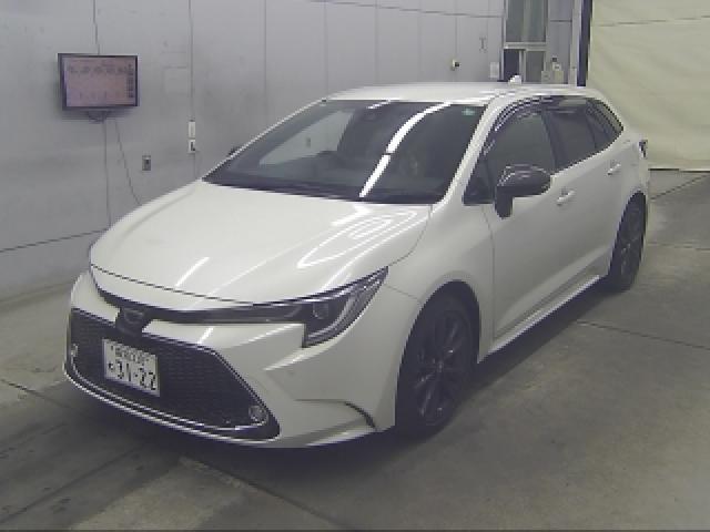 Ref:AUX-23075050 TOYOTA COROLLA TOURING 2019 1 2019 Toyota Corolla Touring pearl gasoline used car Japan export