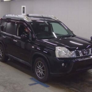 2009 Nissan X-Trail black gasoline used car Japan export