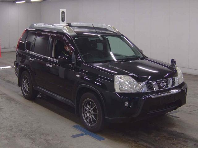 Ref:AUX-23075167 NISSAN X-TRAIL 2009 1 2009 Nissan X-Trail black gasoline used car Japan export