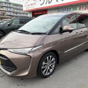 2016 Toyota Estima tea gasoline used car Japan export