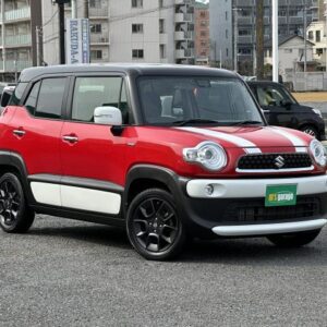 2018 Suzuki Xbee red hybrid used car Japan export