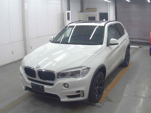 Ref:AUX-23075229 BMW X5 2015 1 2015 Bmw X5 white diesel used car Japan export