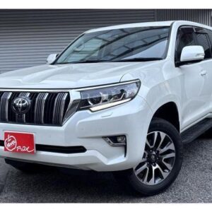 2022 Toyota Land Cruiser Prado pearl gasoline used car Japan export