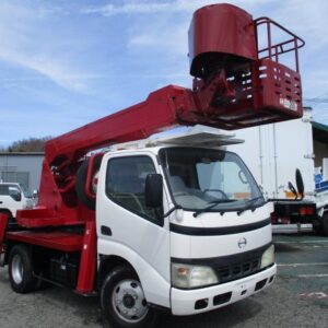2005 Hino Dutro white diesel used car Japan export