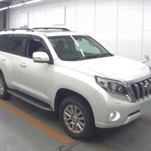 2016 Toyota Land Cruiser Prado pearl diesel used car Japan export