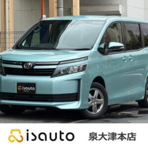 2016 Toyota Voxy blue gasoline used car Japan export
