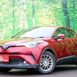 2018 Toyota C-Hr red gasoline used car Japan export
