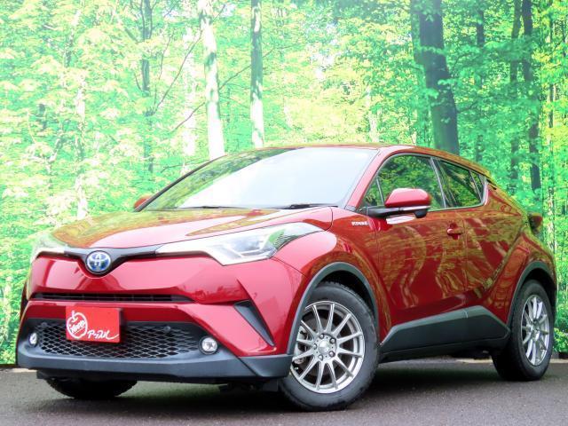 Ref:AUX-23080136 TOYOTA C-HR 2018 1 2018 Toyota C-Hr red gasoline used car Japan export