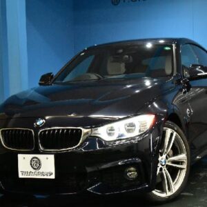 2015 Bmw 4 Series black gasoline used car Japan export