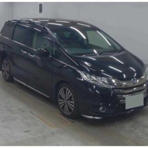 2015 Honda Odyssey black gasoline used car Japan export