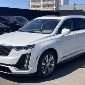 2022 Cadillac Cadillac Xt6 white gasoline used car Japan export