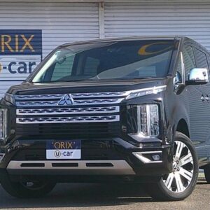 2024 Mitsubishi Delica D:5 black diesel used car Japan export