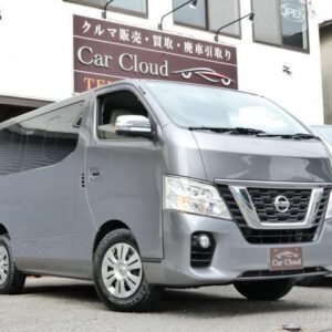 2021 Nissan Nv350Caravan Wagon gray gasoline used car Japan export
