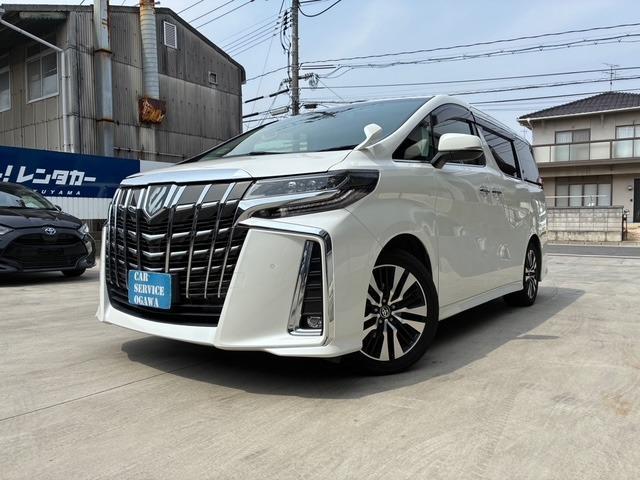 Ref:AUX-23088204 TOYOTA ALPHARD 2021 1 2021 Toyota Alphard pearl gasoline used car Japan export