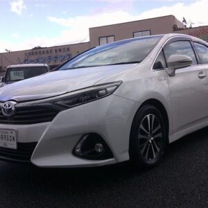 2014 Toyota Sai pearl gasoline used car Japan export