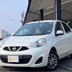 2016 Nissan March pearl gasoline used car Japan export