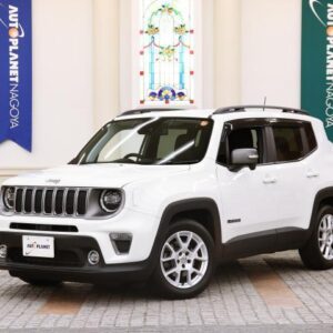 2021 Chrysler Jeep Jeep Renegade white gasoline used car Japan export