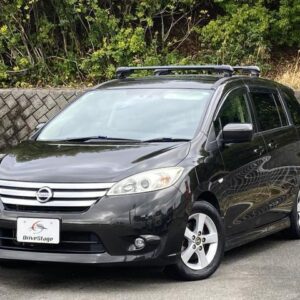 2015 Nissan Lafesta black gasoline used car Japan export