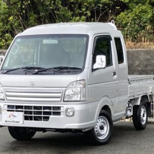 2018 Suzuki Super Carry silver gasoline used car Japan export