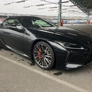 2025 Lexus Lc black gasoline used car Japan export