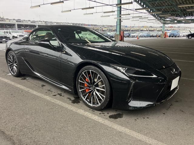 Ref:AUX-23094248 LEXUS LC 2025 1 2025 Lexus Lc black gasoline used car Japan export