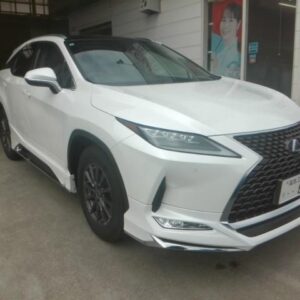 2021 Lexus Rx white hybrid used car Japan export