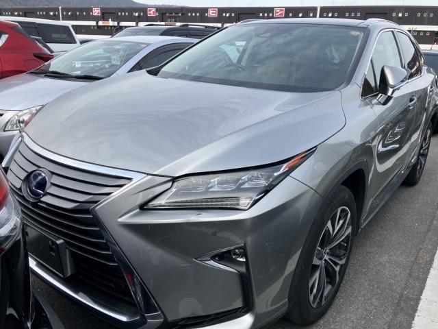 Ref:AUX-23094461 LEXUS RX 2018 1 2018 Lexus Rx silver gasoline used car Japan export