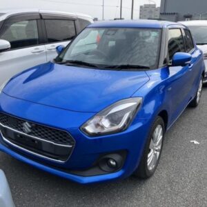 2017 Suzuki Swift blue gasoline used car Japan export
