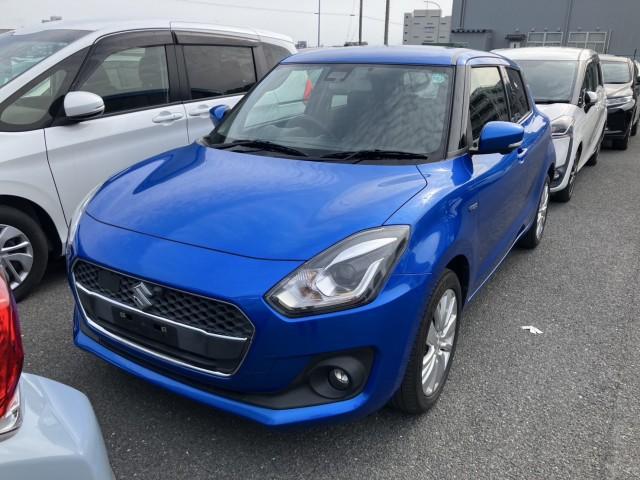Ref:AUX-23094472 SUZUKI SWIFT 2017 1 2017 Suzuki Swift blue gasoline used car Japan export
