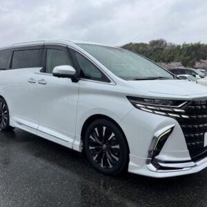 2025 Toyota Alphard Hybrid pearl gasoline used car Japan export