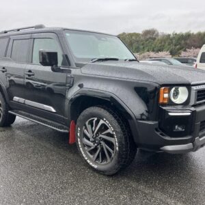 2025 Toyota Land Cruiser 250 black diesel used car Japan export