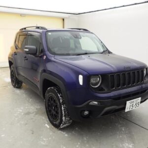 2019 Chrysler Jeep Jeep Renegade blue gasoline used car Japan export