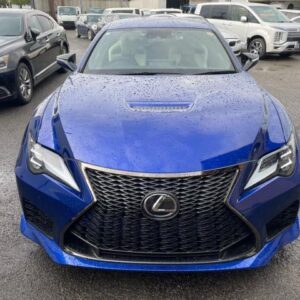 2024 Lexus Rc F blue gasoline used car Japan export