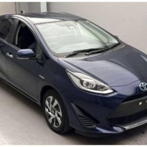 2020 Toyota Aqua blue gasoline used car Japan export