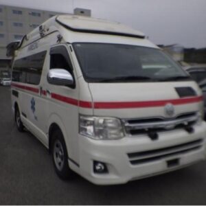 2012 Toyota Hiace Van white gasoline used car Japan export